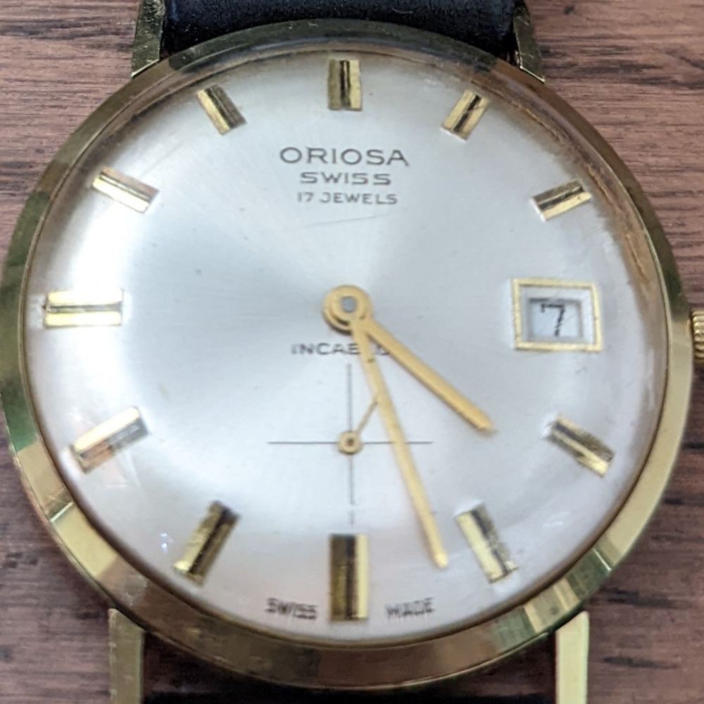 Vintage Oriosa Gold Plated Manual Watch